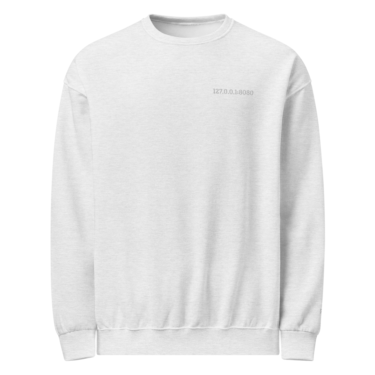 Grey P2M Crewneck -Doc 8080 Design