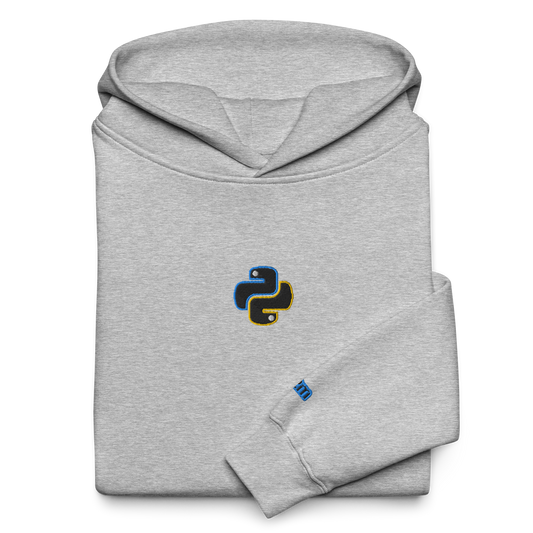 Grey P2M Hoodies -OG Python Design